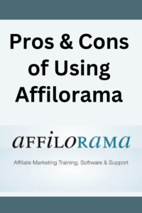 pros and cons of using affilorama