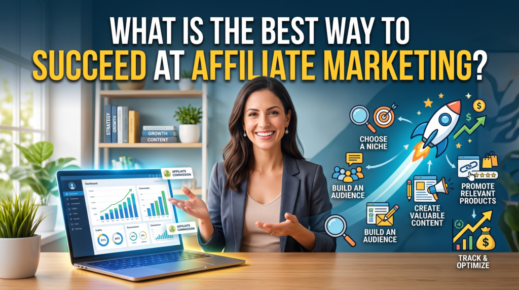 the best way to succeed in affiliate marketing